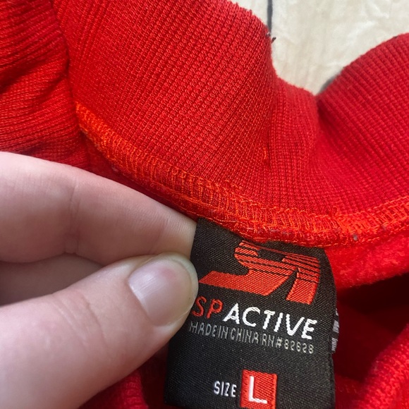 SP ACTIVE red sweatpants - Picture 3 of 3